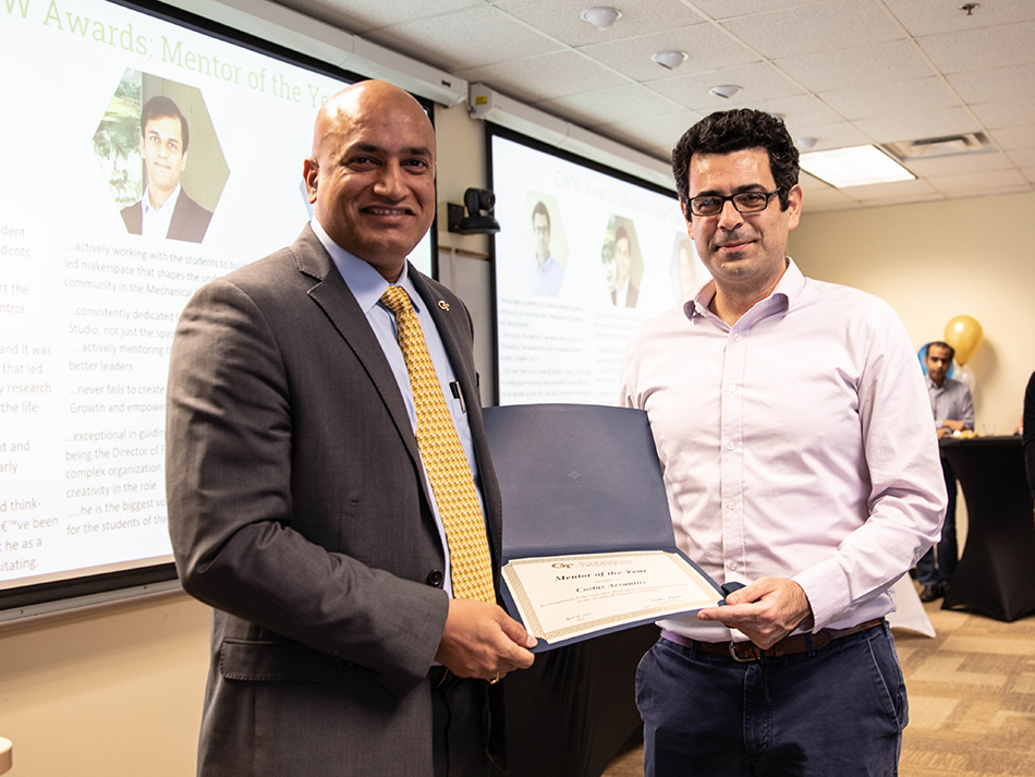 GeorgiaTechUBL's tweet photo. Congratulations to Dr. Costas Arvanitis for winning the Mentor of the Year Award at Woodruff School of Mechanical Engineering! 🏆 Your dedication and guidance have inspired many. Thank you for making a lasting impact!  #BestMentor #GaTech https://t.co/apfyFKB7i1 https://t.co/9qthnhyzCF