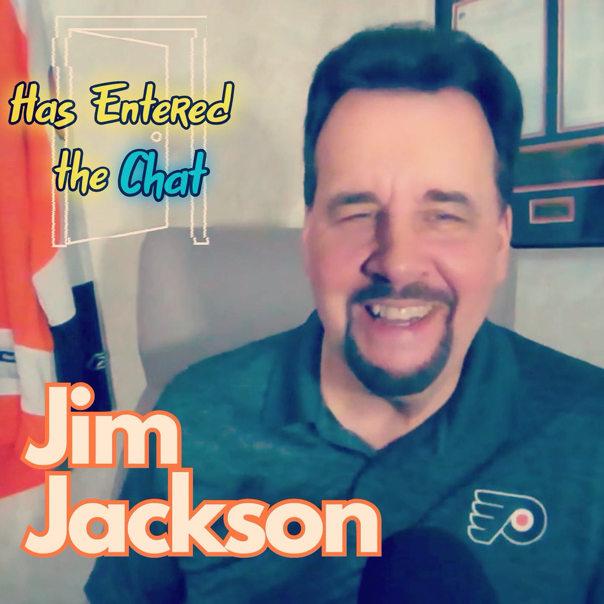EnteredtheChat's tweet image. Next episode featuring #Flyers long-time broadcaster, Jim Jackson, recorded and ready to drop Monday. Subscribe on YouTube and your favorite podcast platform to be the first to hear it!

#NHL #Philadelphia #PhiladelphiaFlyers #Philly #hockey