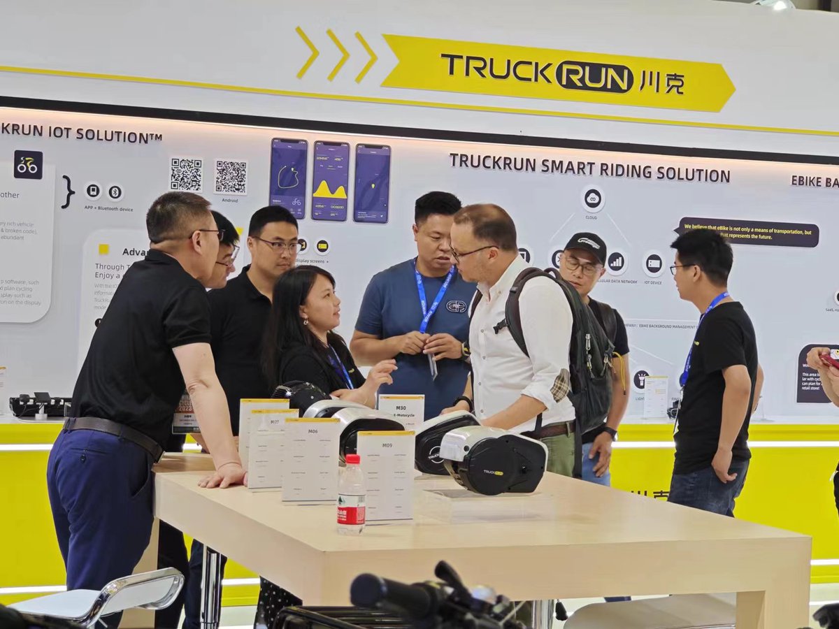 Welcome to Truckrun booth.
Hall E6
Booth : 0516

See you at China Cycle Show ! #chinacycle #chinacycleshow #shanghaishow #chinabikeshow