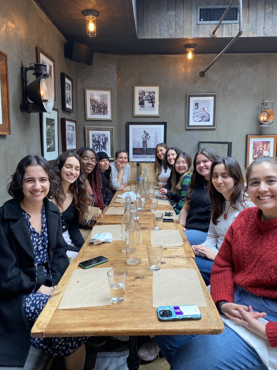 CFD lab does lunch at Emporio @ NOHO!          Hiper agradecida to these amazing individuals for all their work, risas y laughter, and their translanguaging that just fills my heart and lifts me up!