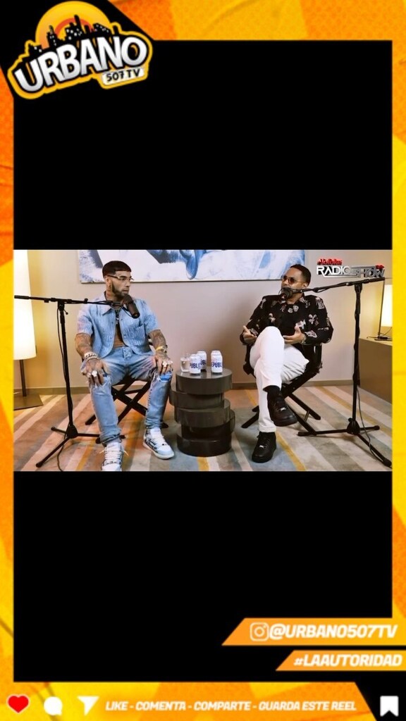 #ANUEL hablando de #MejorQueYo 🤣 dedicatoria para #KarolG