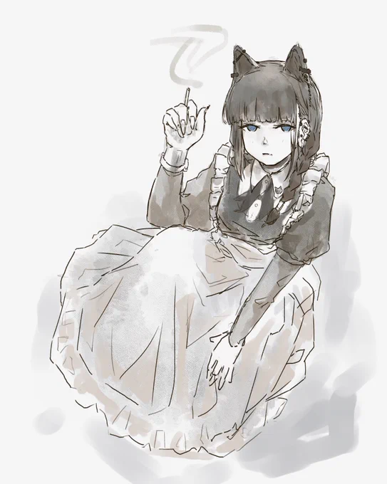 いたらいいな ケモミミヤニメイド