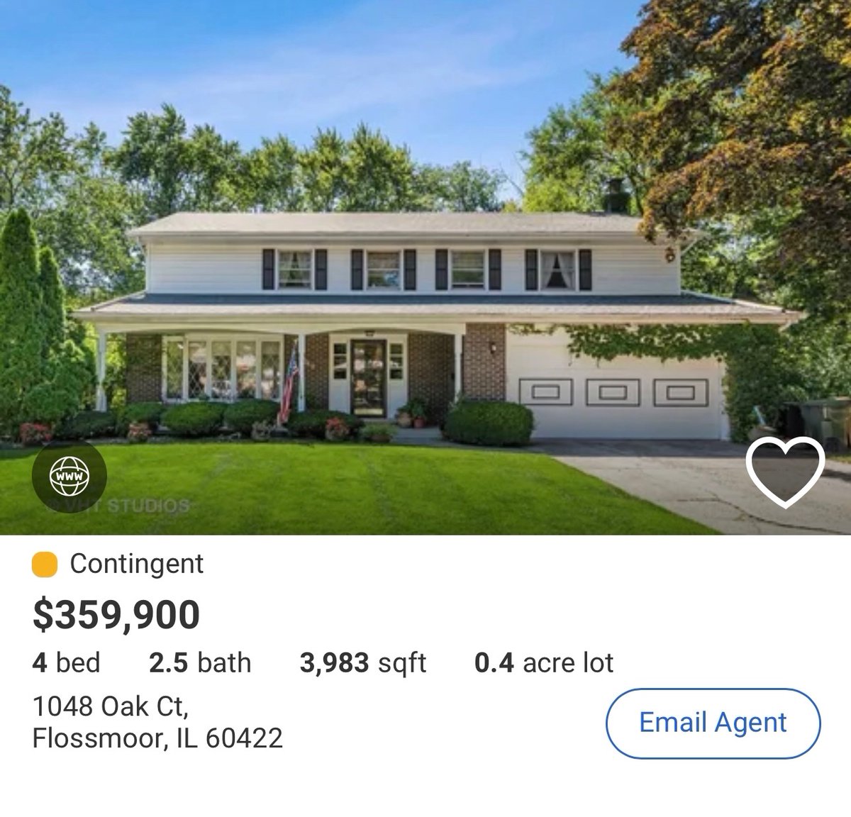 64thNWestern's tweet photo. On the one hand I get it.  Location, location, location.  On the other hand, is Seattle that much more desirable than Flossmoor?  I’ve been to both.

#Flossmoor #Seattle https://t.co/8wYamIo40o