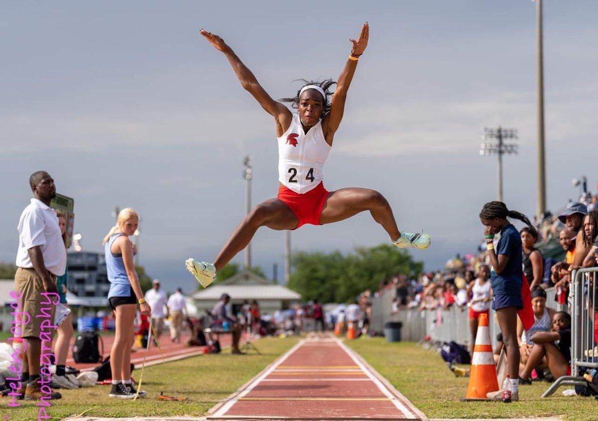 2023 <a href="/AHSAAUpdates/">AHSAA</a> 6A long jump champion for the third year in a row. Also the new state record holder with a jump of 20’8.25”
