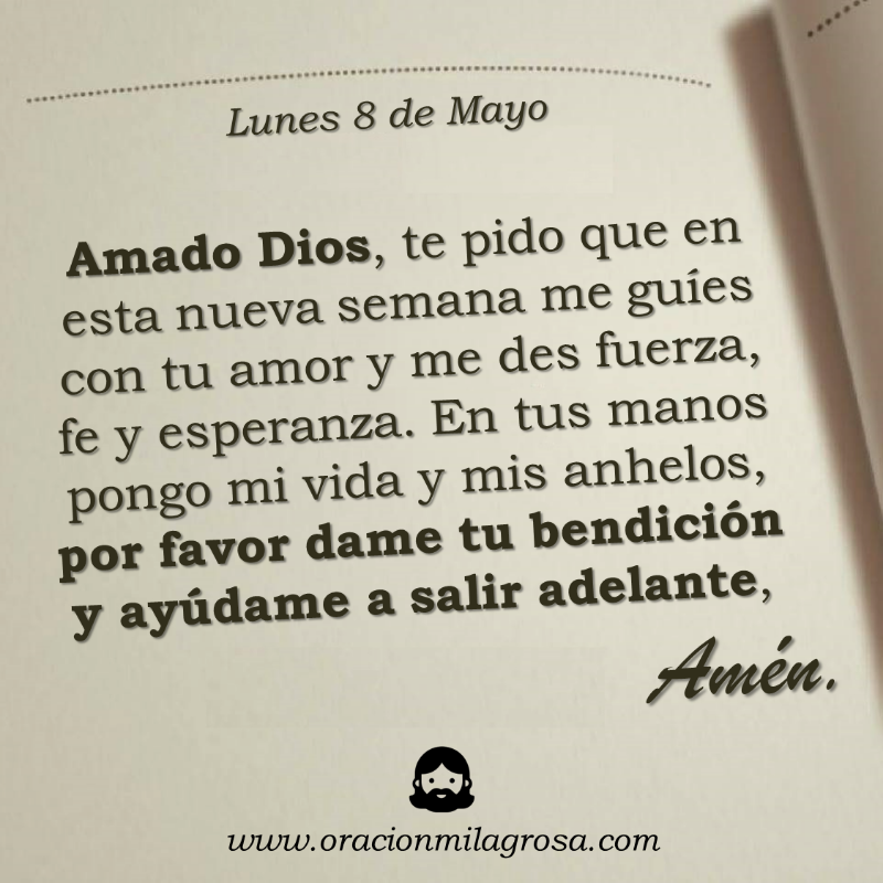 oracion_milagro's tweet photo. Oración para el lunes 8 de mayo de 2023: https://t.co/85vjgsQfoc
