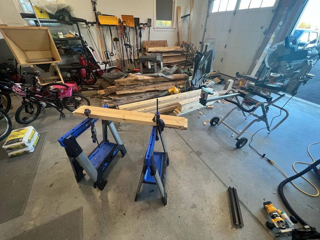 Building a Pumpkin garden bed! @greenwichwoodproducts @dewalttough @boschtoolsna @benchtopwoodworks #woodworking #gardening #diy <a href="/gardeners/">gardeners</a> instagr.am/p/Cr4eW1YLXij/