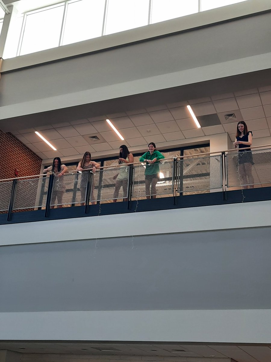 How many <a href="/_AHSBestBuddies/">AHS Best Buddies</a> members does it take to string a set of lights? 😆
