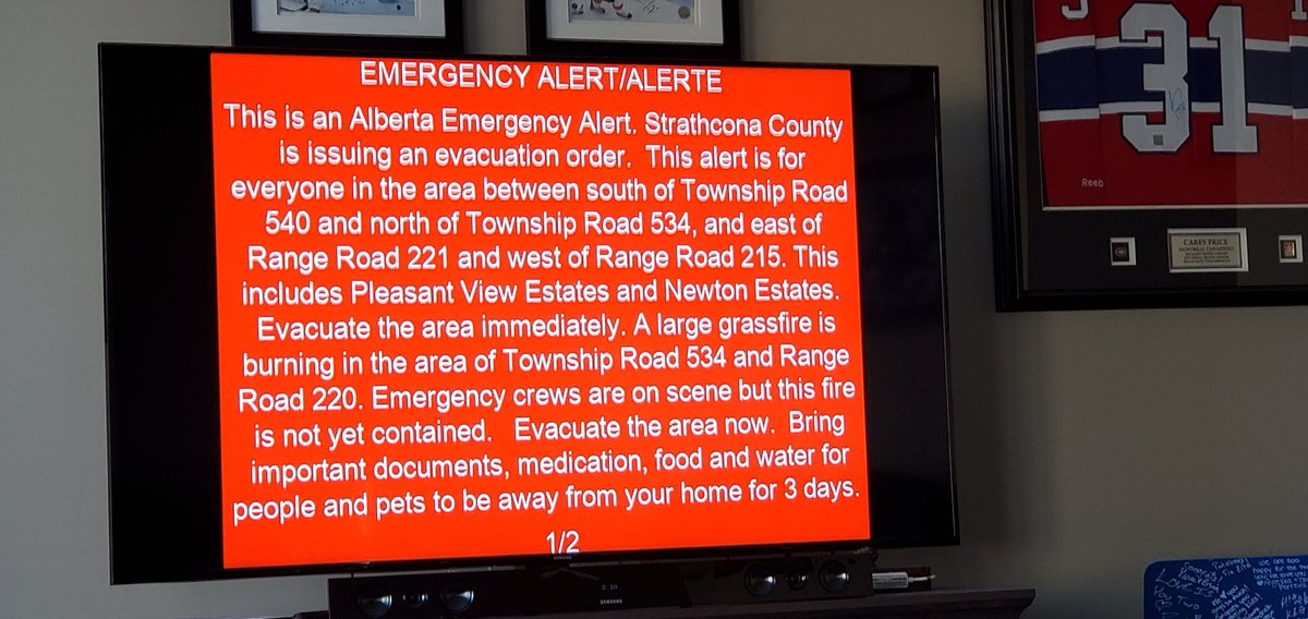 Evacuation Order for parts of Strathcona County

#yeg #AlbertaWildfires