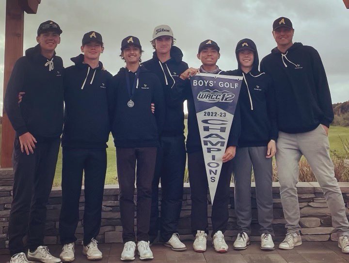 Outstanding job by our AHS Men’s Golf Team, clinching the WACC championship under the leadership of Coach Nick Wolf. 
 ✨#AHSGolf 

#golf #championshipgolf #winning #alamedahigh #coricapark #coricaparkgolfcourse