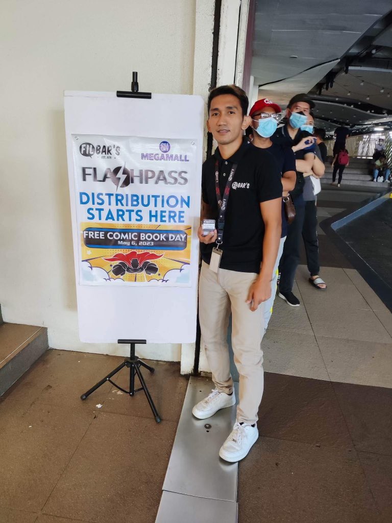 filbarsonline's tweet photo. See you at SM Megamall today for FCBD! 😊📚 https://t.co/ennQ8JKl78