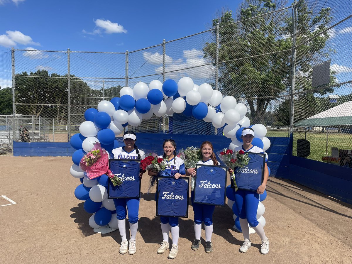 Big Win against Merced on Senior Day! 10-0 final score. Way to go out Seniors! #FalconBall