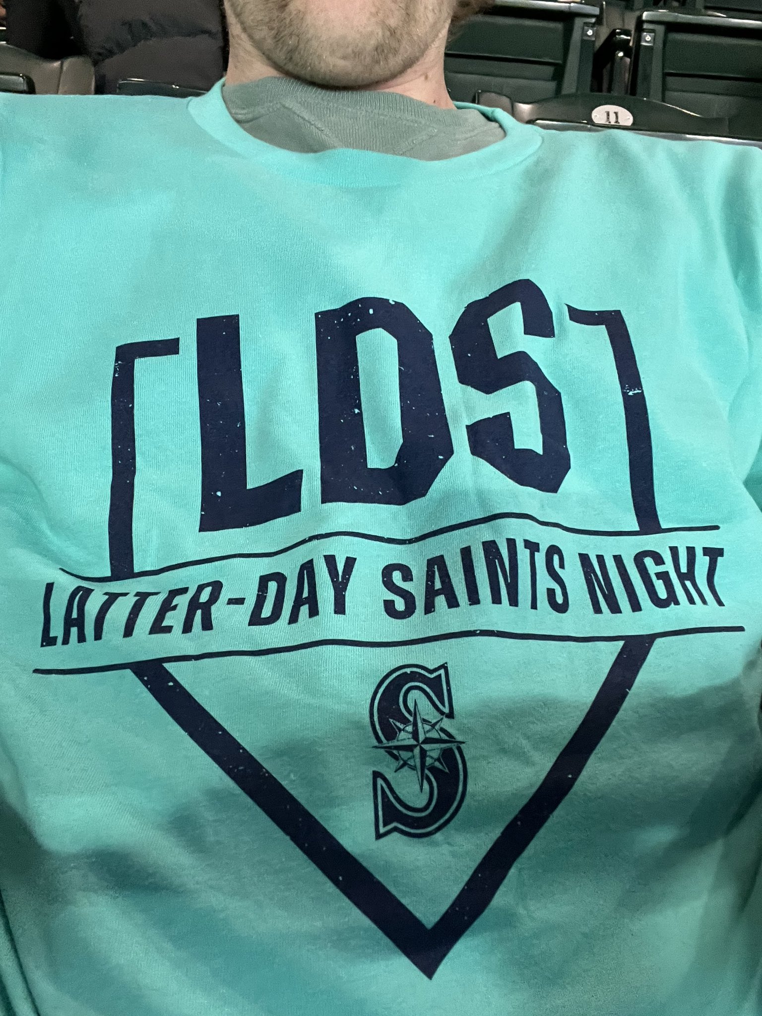 Robby on Twitter "LDS night at the Mariners game. All the