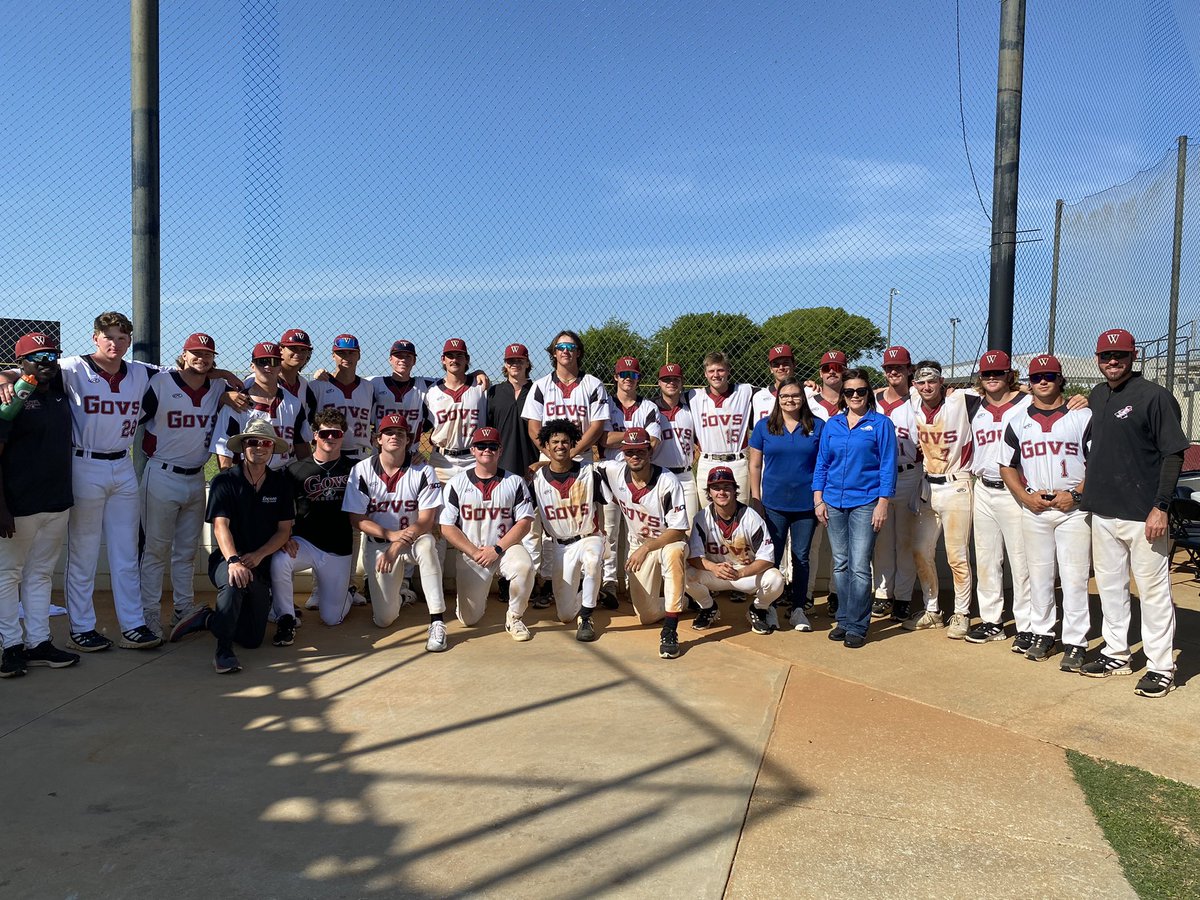 Yesterday was a great day to be a #Gov!! Sophomore Day at home, which meant honoring our guys moving on after this year! After a sweep of WCC-Selma, we were also fortunate to have The Wharf feed our guys after our last home game!

Can’t ask for better local support!

#GoGovs 🎩