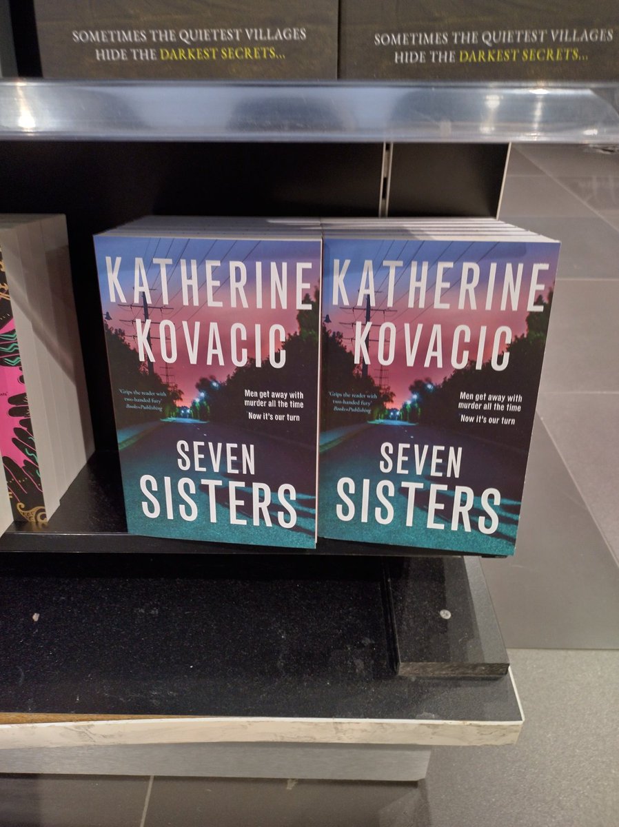 @KathKov1 @HarperCollinsAU At Watermarks Cafe Bookshop, Sydney Airport.