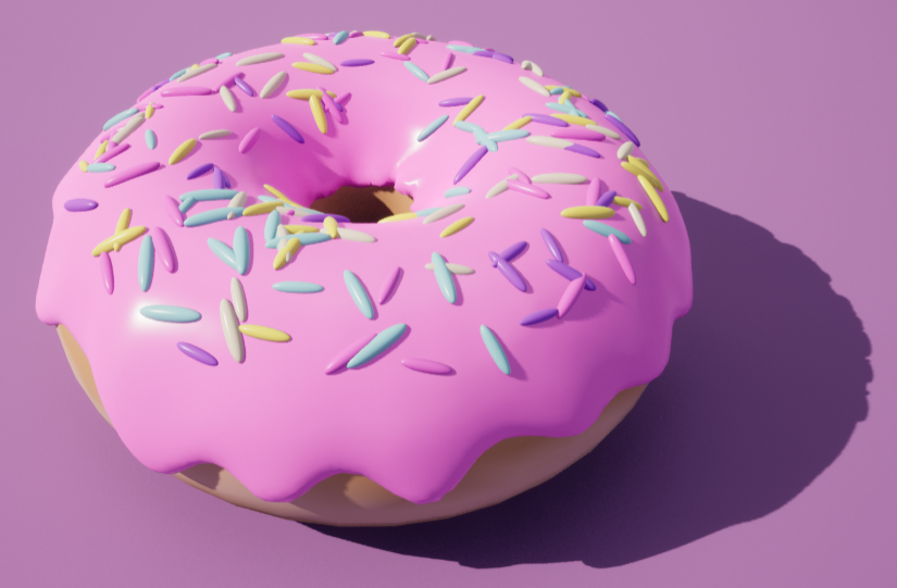 pomeranist's tweet photo. UnrealSenseiの教えの元
#UE5 でドーナツを作ったぜぇ…🍩
ピンクのアイシクルと下のパン部分がくっついてないし(そういう仕様だった)
滅茶苦茶リッチに作る感じだったので実用性は低い🥲
スプリンクルをフォリッジで配置したりランダム色なのは可能性を感じた
https://t.co/IVeZVuK6u4
#3DStudy https://t.co/mR7ePKMKZ5