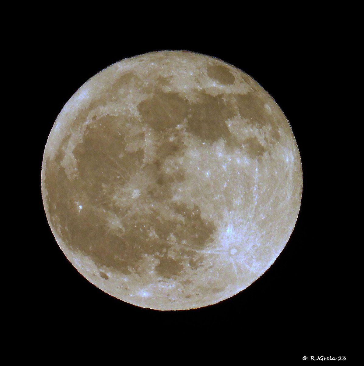 Tonight's Full Moon From Oswego NY