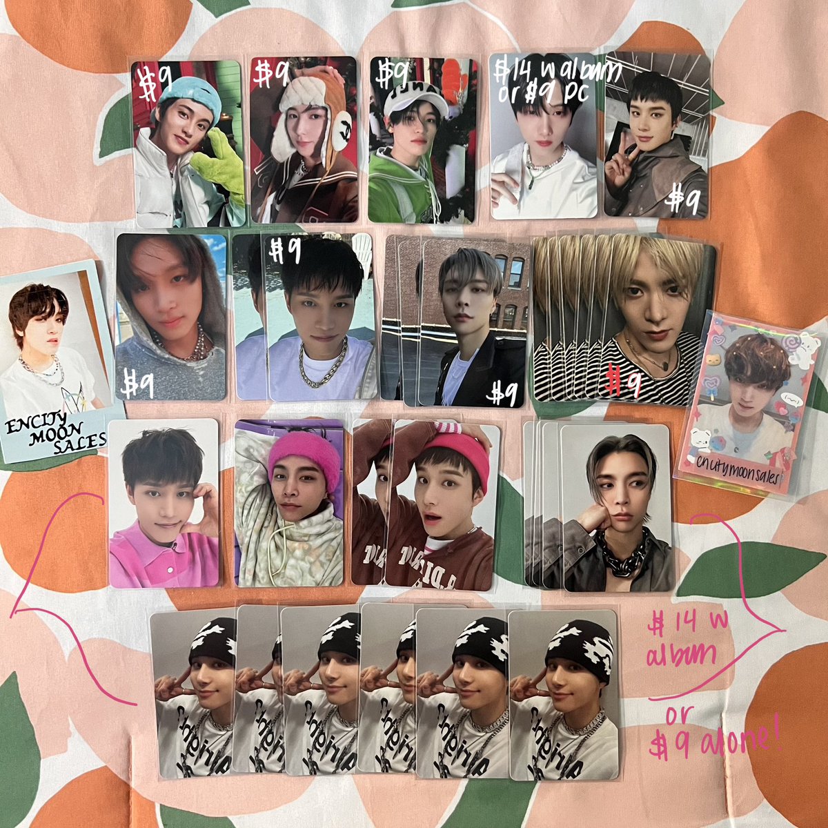 encitymoonsales's tweet photo. wts / wtt nct 127 ayyo / dream candy pcs + albums

loc: ca, usa 

want: $ stated or -

for $14 ones please pick pc + album cover or trade for ayyo wishlist
PRIO to ☆’ed, please MATCH VALUE

read CARRD before dming 
no emoji = no response 
dm if interested! -`ღ´- https://t.co/VBwdTAEhY7