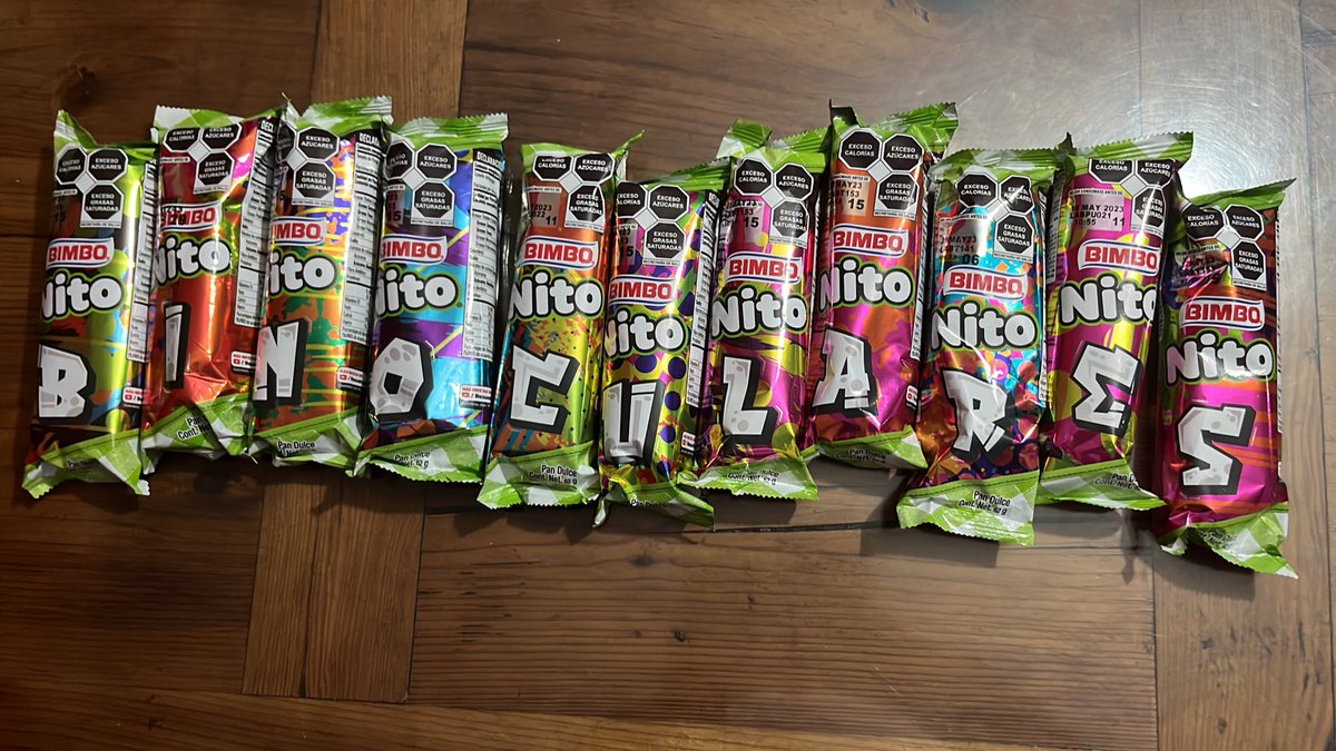 ✨🎉🍫🥖🎊✨
#NitoChallenge 
<a href="/BimboMx/">Bimbo México</a> <a href="/elmarianaa/">ElMariana🤙🏻</a>