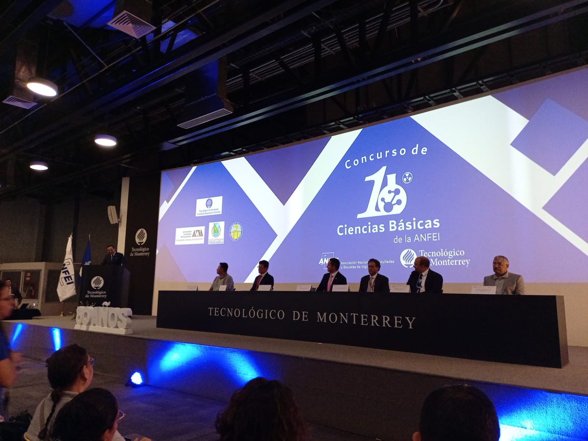 TecNMPuebla's tweet photo. #TecNMCampusPuebla #leonasyleones #orgulloITP #TodosSomosTecNM
Hoy concluyó el Décimo Concurso de Ciencias Básicas ANFEI 2023 obteniendo el ITP, el 3er. lugar en matemáticas. Sede Tecnológico de Monterrey/Puebla. ¡Felicidades leonas y leonas por este lugar, orgullo TecNM/Puebla! https://t.co/GK1lENF9aj