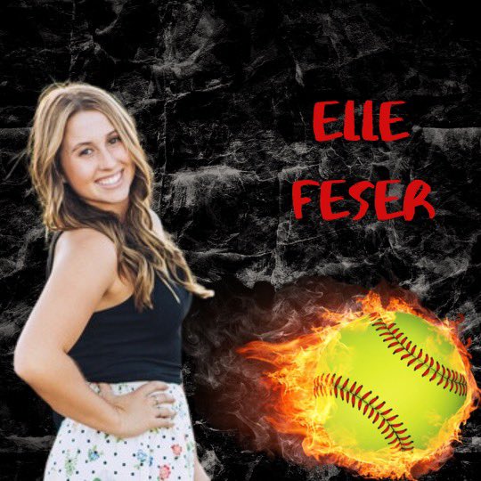 YHSZellesSB's tweet photo. Today’s Gazelles Softball Senior Spotlight is our varsity catcher, #25 Elle Feser! Elle was 5-5 today against Dakota Valley. https://t.co/dhzY7RIQih