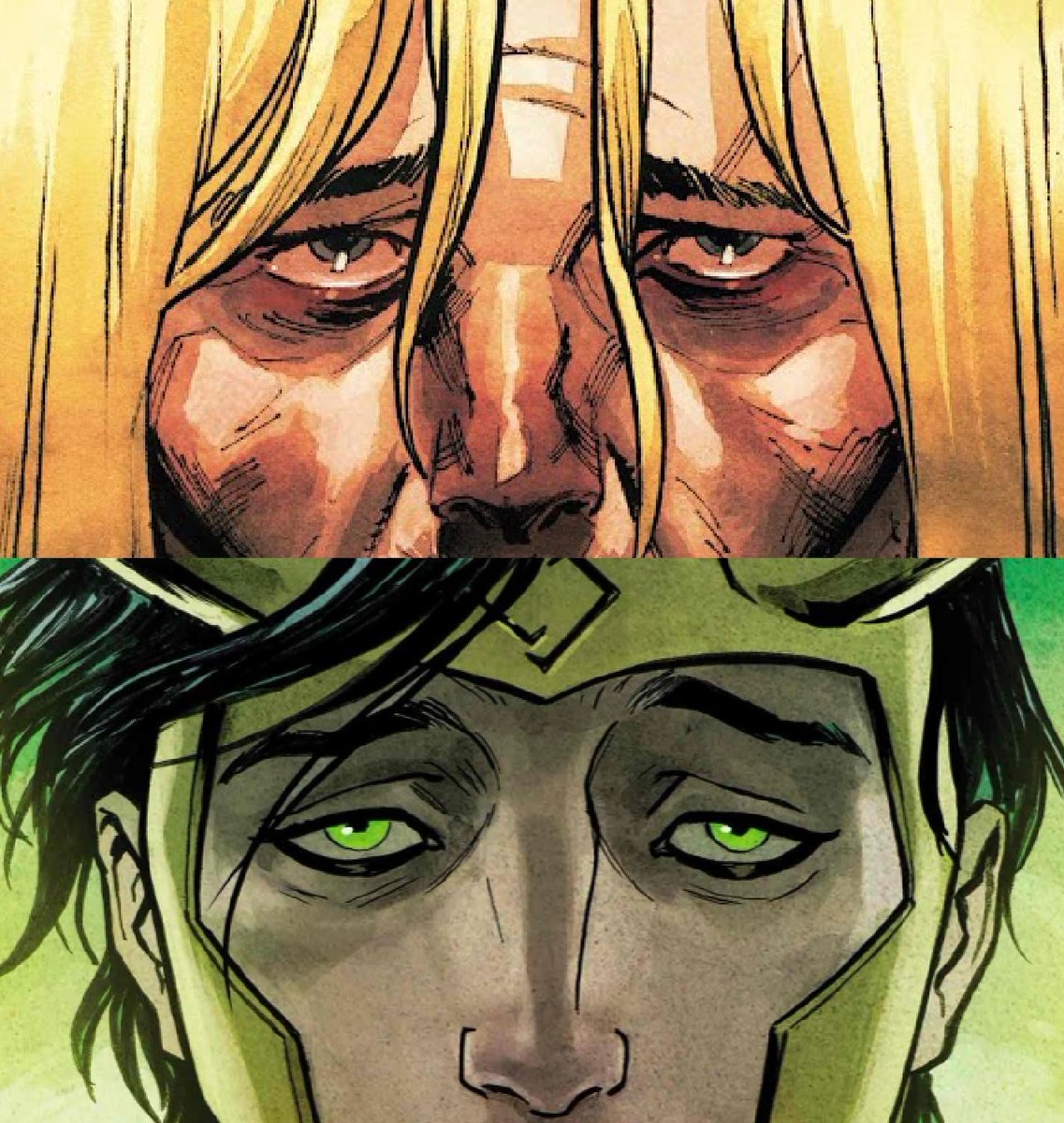 RT @ThorLawyer: Thor and Loki have seen some dark events throughout their immortal lives the eyes says it all- https://t.co/KSkrO2arMf