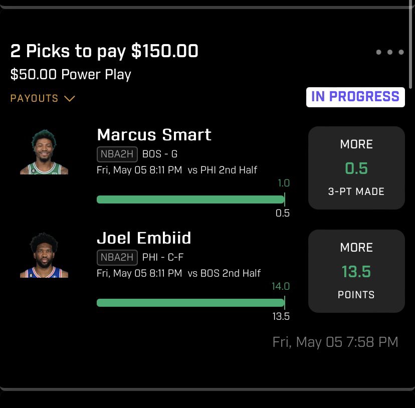CloudJ_Official's tweet photo. @SportsByDustin Thank you! Already got one to cash!👏 https://t.co/4BLhloxGaH