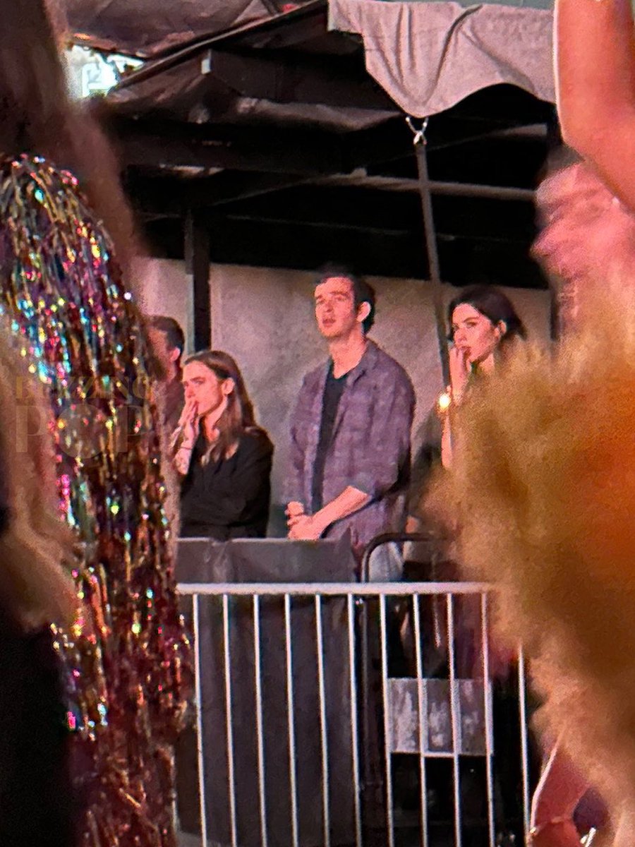 PopBase's tweet photo. Matty Healy has been spotted at Taylor Swift’s Nashville show of the Eras Tour following dating reports. https://t.co/CDgKjjwkmQ