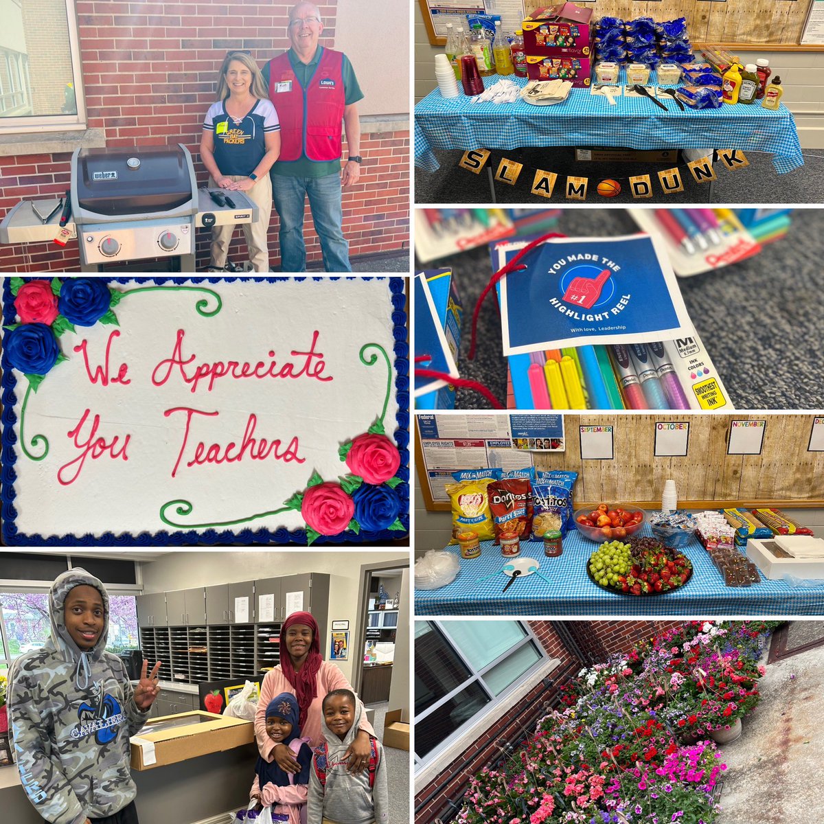 THANK YOU to every family, community partner, and individual that made this Staff Appreciation Week SO special! From donuts, to sweet treats, to lunches, to your kind words—it makes a difference as we partner to serve your children!