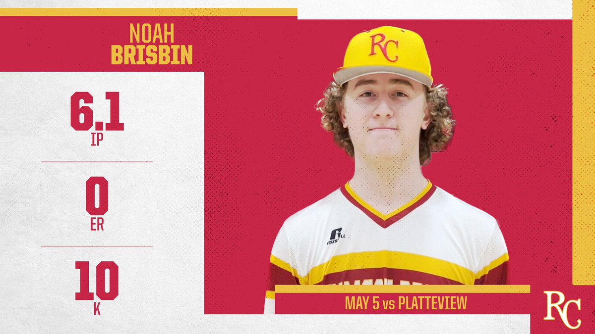 RCHSBall's tweet photo. FINAL | RCHS 2  PHS 1
@PBR_Nebraska @NebraskaHSBase #nebpreps

@brisbin_noah 6.1 IP, 0ER, 10K
@crohlfsen32 1H, 1RBI
@ClaytonShafer1 1H, 1R
@WyattYetter 1H
@Caden12549271 1H
@jacksonurban4 1H
@grntryan 1R
@CharlieFehring3 0.2IP, 0R https://t.co/kJ7OERbpBO