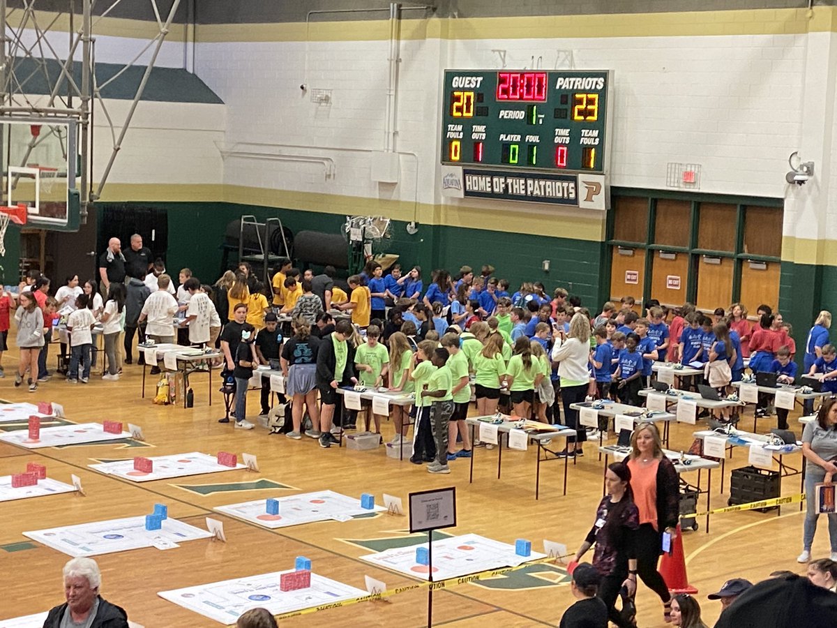 Had the opportunity to visit <a href="/MooreSchools/">Moore County Schools</a> Elementary Robotics Showcase on Day 2 of <a href="/K5engineers/">Building Engineers in K-5 Classrooms</a> conference. Such an awesome celebration of how #robotics can positively impact education.