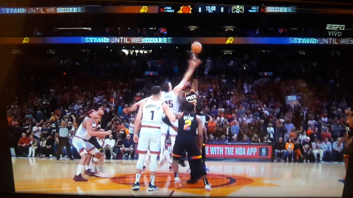 yaguemx's tweet photo. Ya en sintonia para disfrutar este juego de casi eliminacion para los #Suns #RallyTheValley ante los #Nuggets #Bringltln con la estupenda narracion de @soyleomontero 🎙 y @AleRPerez 🎙 por @ESPNmx y @StarPlusLA 📺 saludo 🖐 desde Mexico #NBAxESPN 🏀 https://t.co/KhuHxQEcAL