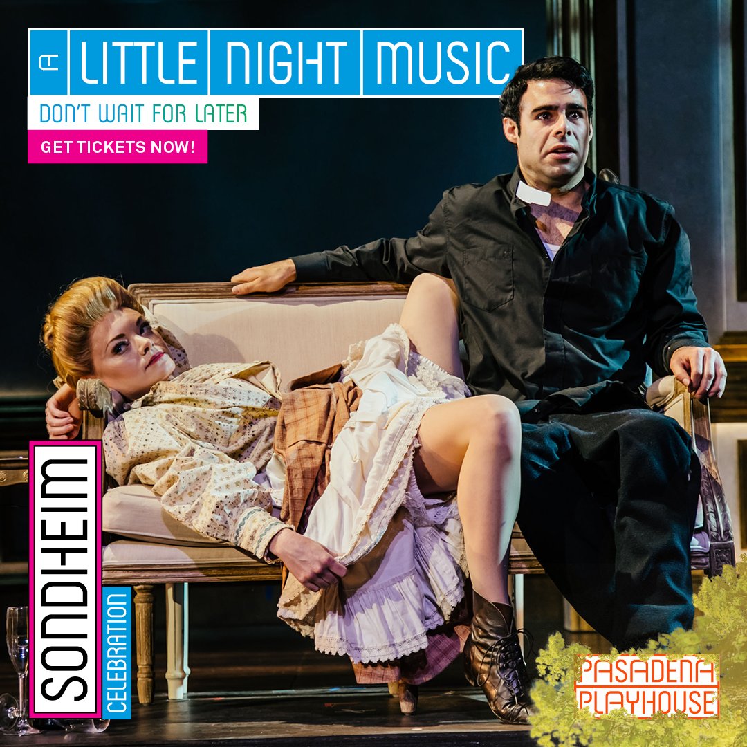 PasPlayhouse's tweet photo. Don't wait for later to catch #ALittleNightMusic 😉 😉 😉
The "decadent sex farce" (@latimes) is “sumptuous, hilarious, and pitch-perfect” (#StageRaw).
Head to https://t.co/HBgV2MNOjr to get your tickets to see this sexy, laugh-out-loud masterpiece! https://t.co/3kmulIHz64