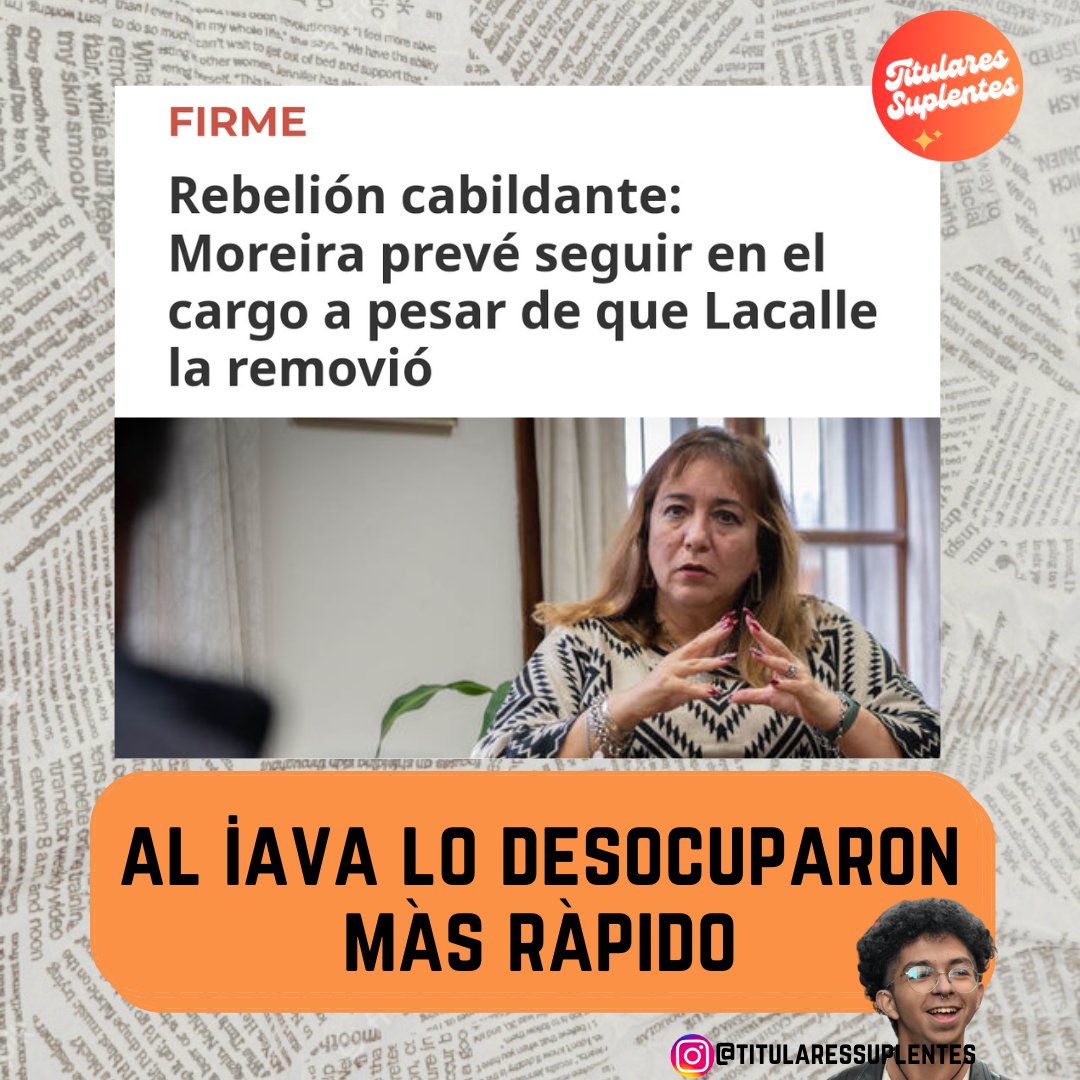 titularsuplente's tweet photo. Irene Moreira https://t.co/fva9ySvU8n