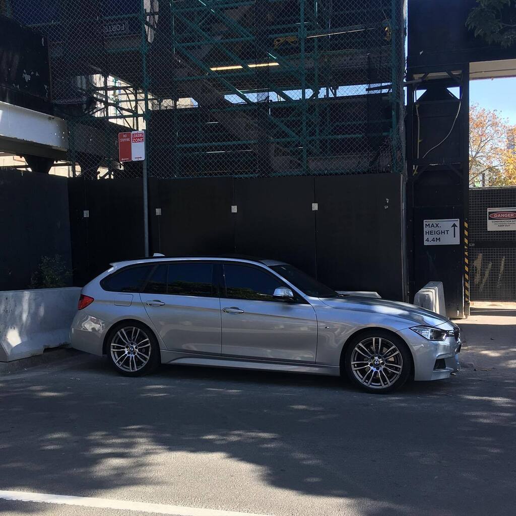 NErckSabbatical's tweet photo. Dangerous parking. Have a monthly car wash subscription now. Car looks simply too good when clean. See you at least once a week now car wash guys. #f31 #dadlife https://t.co/0zG2casxfV https://t.co/JgtbRRsKNO