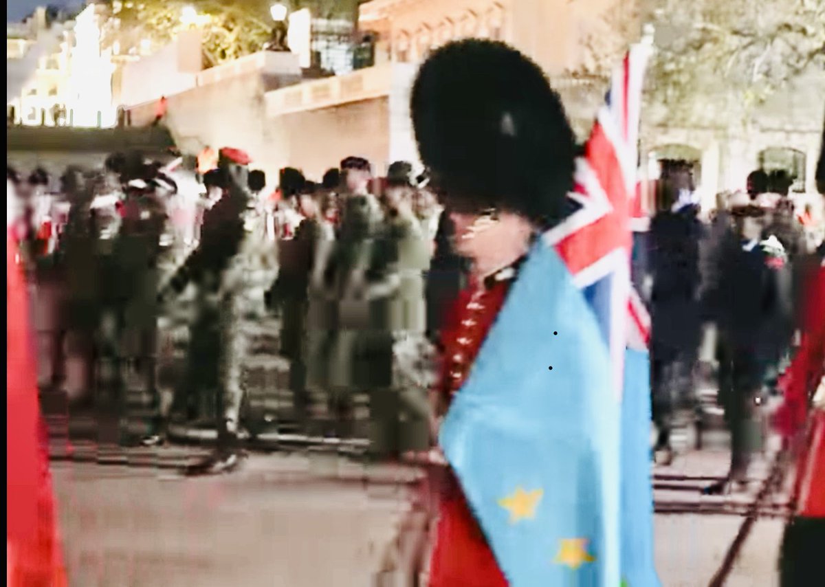 Ulakai1's tweet photo. Tonga National flag amongst commonwealth’s countries flag, and three HMAF members to represent HMAF on the coronation of King Charles III of England. https://t.co/8IX29Jljad