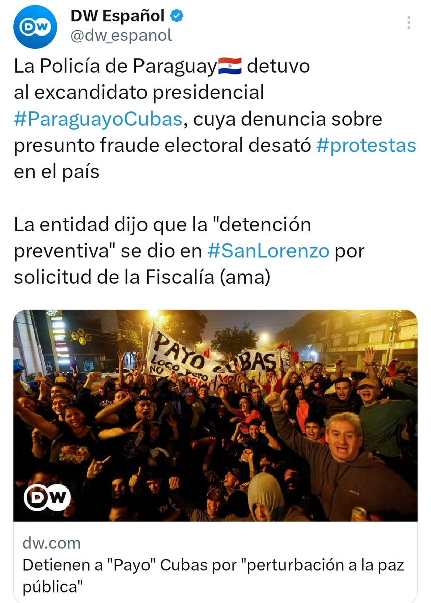 Partido Cruzada Nacional-Oficial tweet media