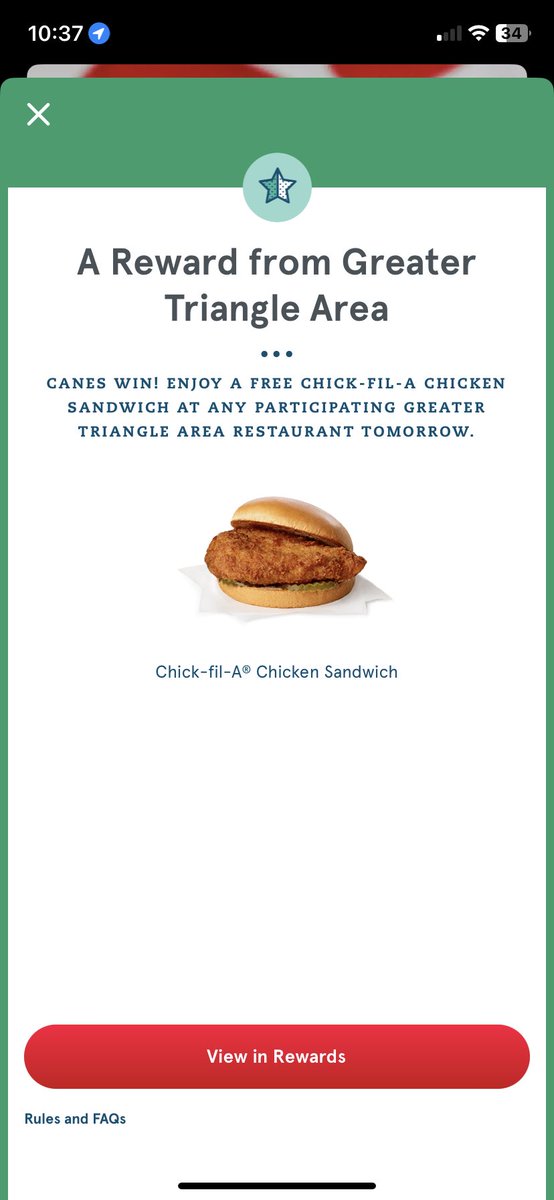 Hurricanes Polls on Twitter "ChickfilA has already seen enough"