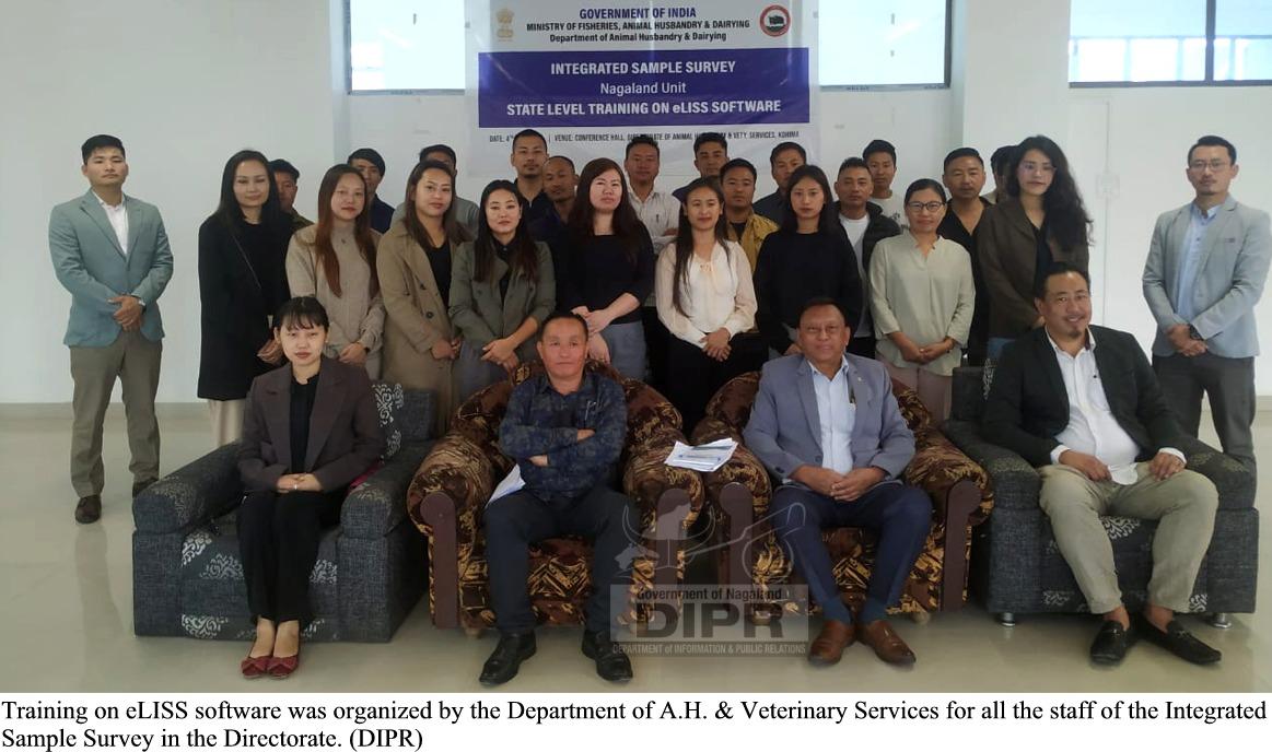 airnews_kohima's tweet photo. Department of Animal Husbandry & Veterinary Services conducts #eLISS software training for Integrated Sample Survey staff.
@airkohima2
@dipr_nagaland
@MyGovNagaland
@airnewsalerts
https://t.co/cguPo9gYRl https://t.co/Bn2aFN2FAG