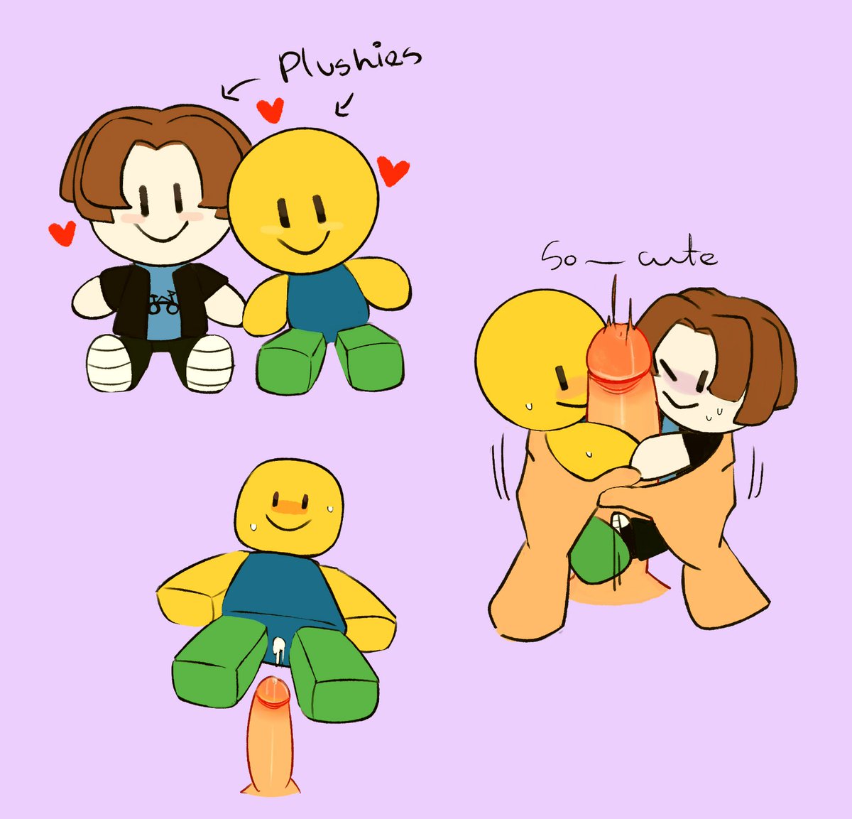 Akari_sucks's tweet photo. Roblos Plushies 
#RR34 https://t.co/ijHUu2yteq
