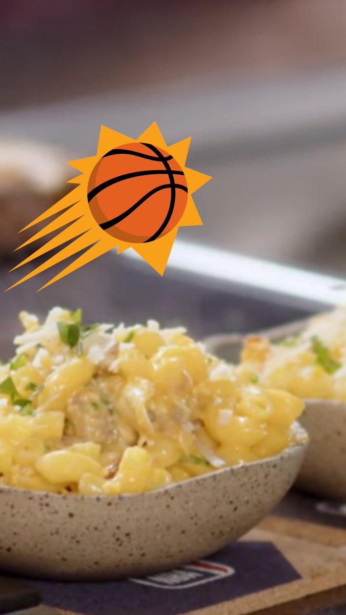 E aí? Você é team Denver Steak with Pasta ou Mac’n Cheese crocante de Phoenix? #NBAnaESPN #NBA