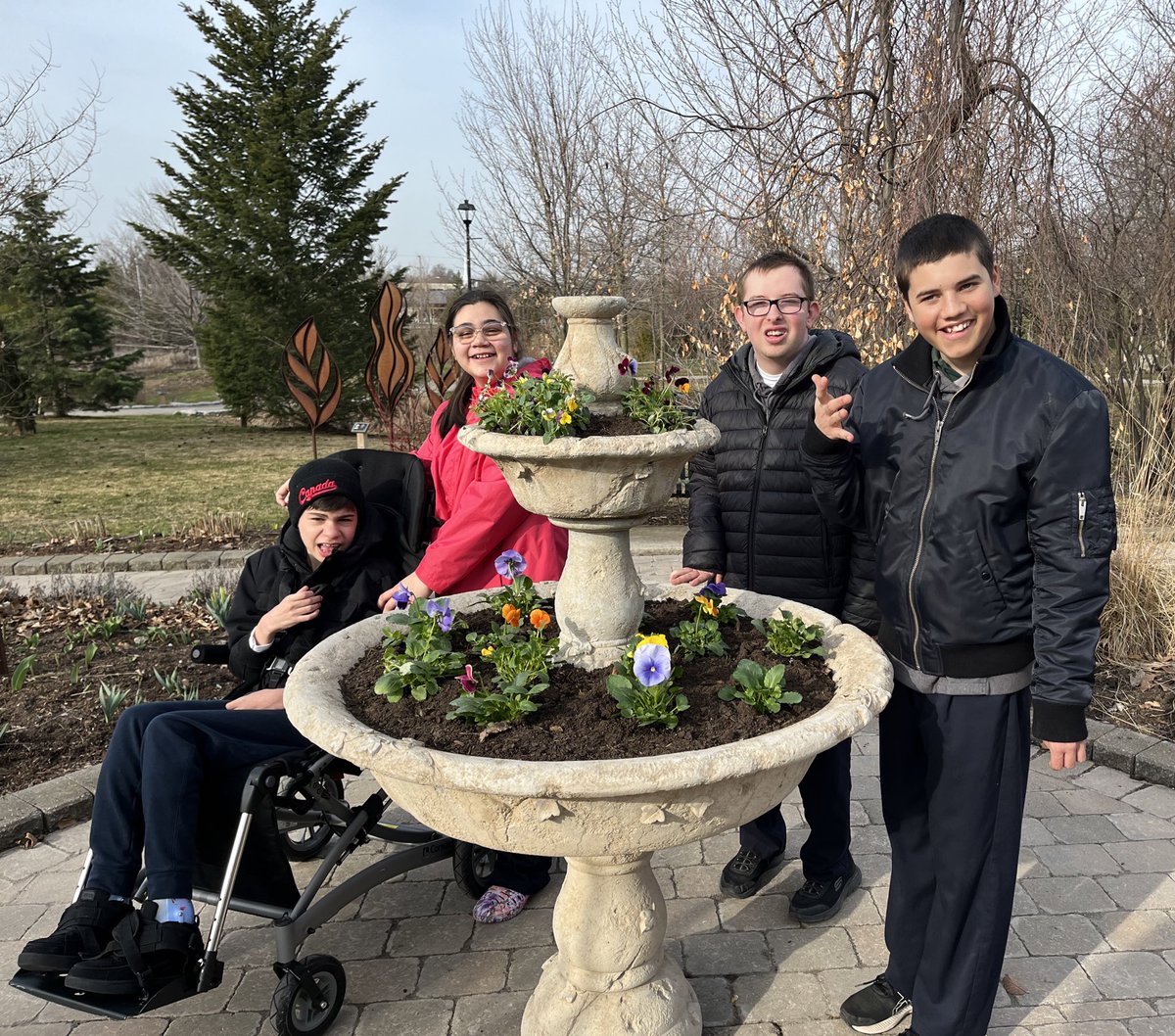 Enjoying the park and many signs of spring. <a href="/CtKHH/">Christ The King SS</a>
