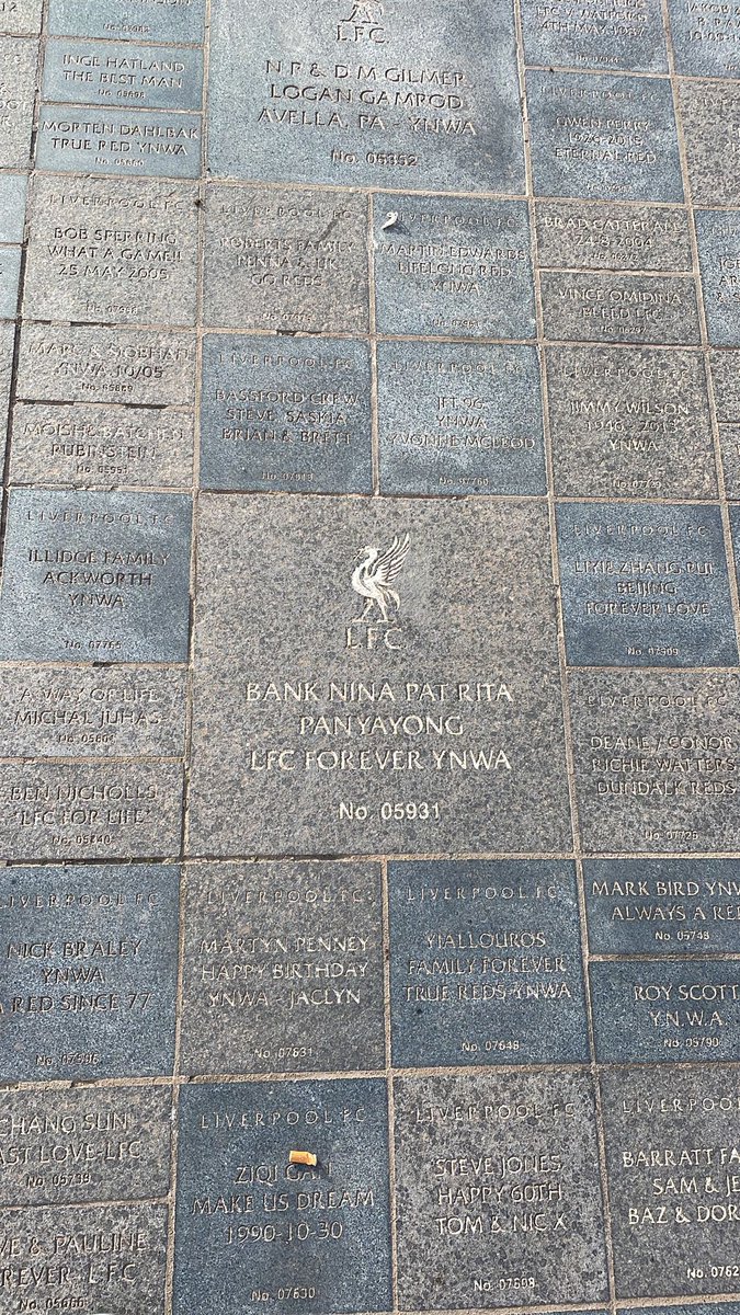 MJBank's tweet photo. Stepping Stone.
คราวหน้าจะเอาสีขาวไปซ่อมนะ
#OnceARedAlwaysARed
#LFC #LiverpoolWay
#Liverpool #YNWA
#YouWillNeverWalkAlone
#YoullNeverWalkAlone https://t.co/4yM2otop9F