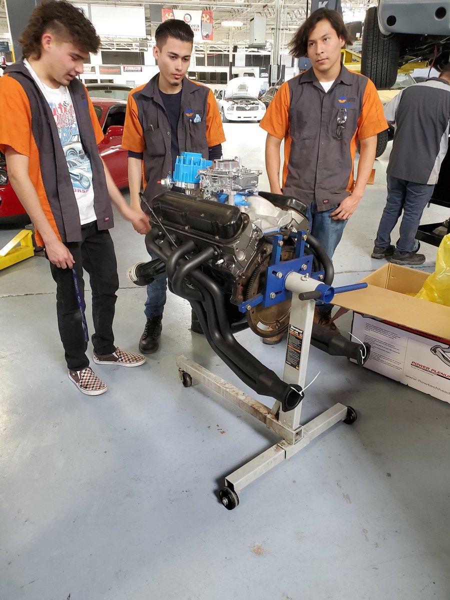 YISD Career and Tech Center AutoTech2 tweet media