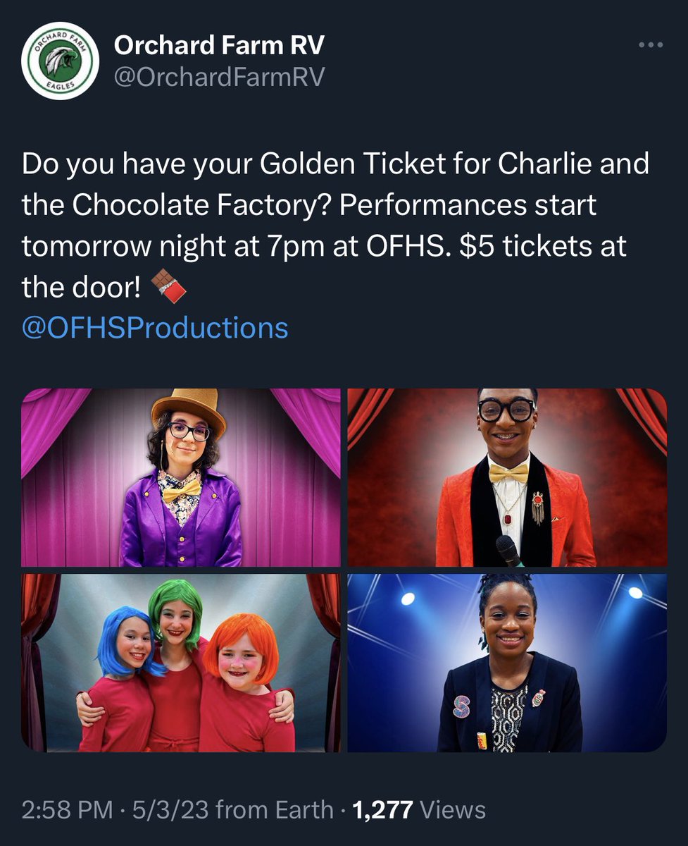 One more chance to see this awesome show! Saturday, May 6, 7 pm! Tickets are $5 at the door.