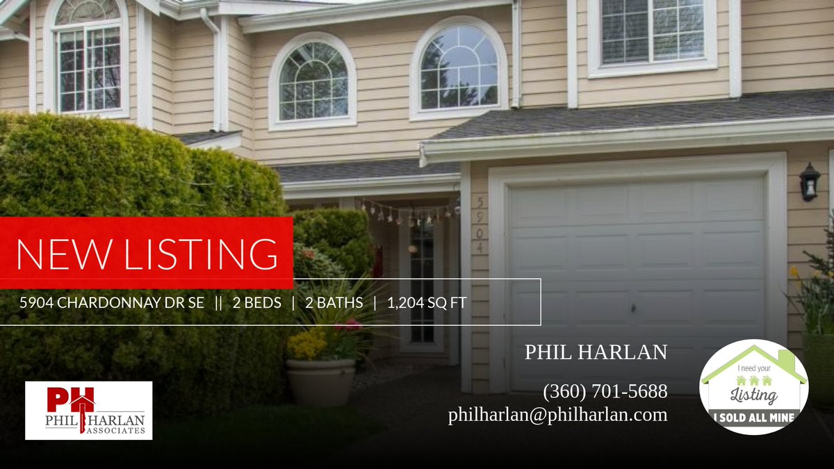 PhilHarlan1's tweet photo. 📍 New Listing 📍 Take a look at this fantastic new property that just hit the market located at 5904 Chardonnay Dr Se in Lacey. Reach out here or at (360) 701-5688 for more information https://t.co/vjmgoEVVui https://t.co/I7iYrO5jCy