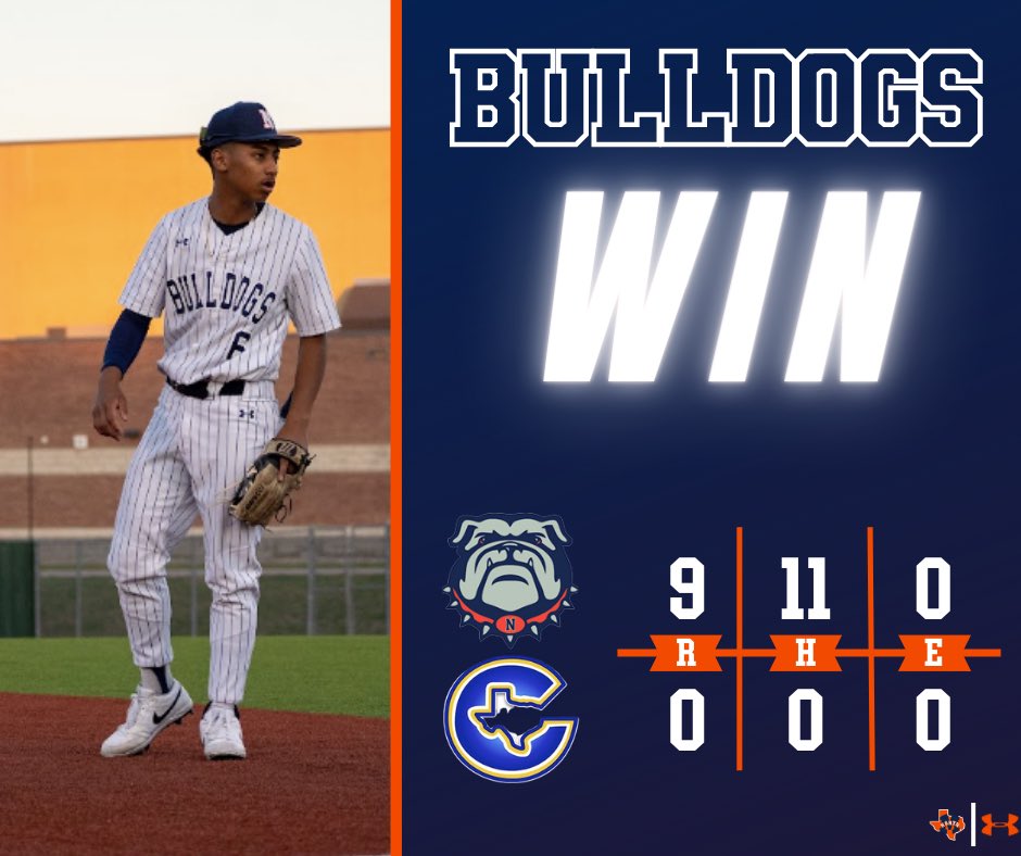 🚨 Dawgs Win 🚨 See y’all tomorrow @ Rockwall High School! First pitch @ 2:00!