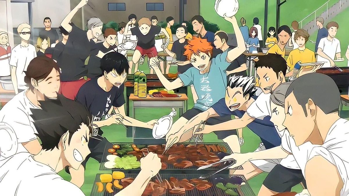 annieloveskags's tweet image. Haikyuu training camp arc is literally the best thing that ever happened in history. 
#FreeTherapy #Haikyuu