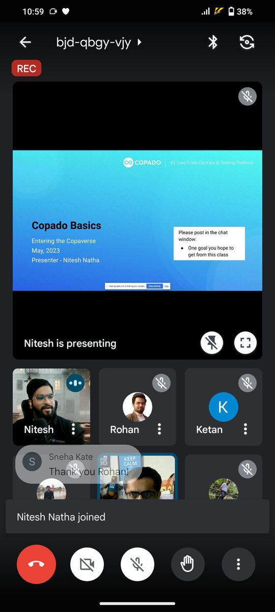 Abhi_mishra1996's tweet photo. #copado Basics by Nitesh 

#CopadoCommunity,#CopadoBLR #CopadOJAI #Copado #CopadoUserGroups 

@abhinavguptas 
@iKishorebt 
@gauravkheterpal 
@tarungupta051 
@AndrewDavis_io 
@nitssnatha https://t.co/L241rA1JoG
