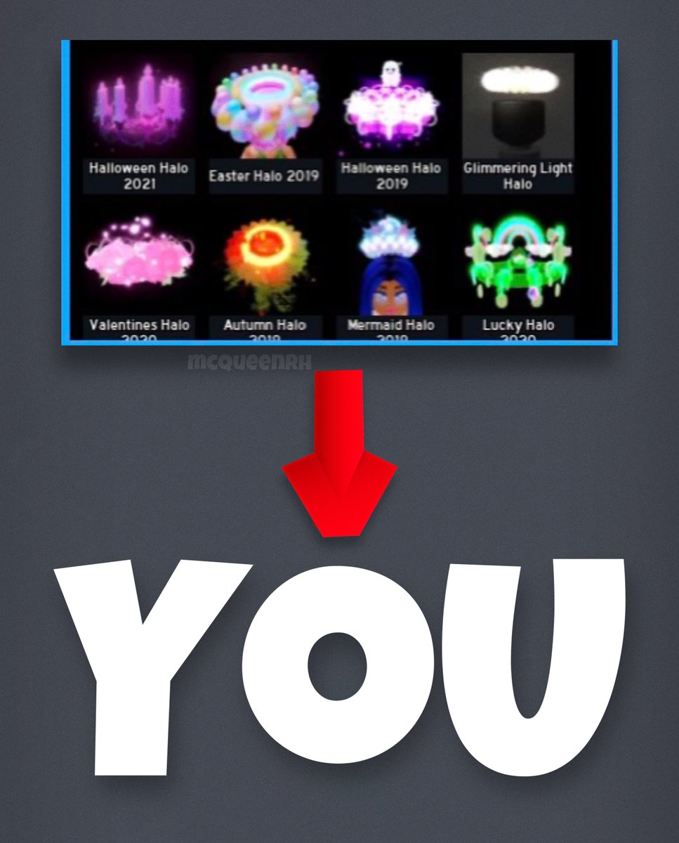 🌈EVERY HALO GIVEAWAY🌈
win a halo by ⬇️

✅- like the tweet
✅- reply with a color ANY COLOR (and ur dream halo!)

- winnerswill be picked LIVE here
➡️twitch.tv/mcqueeen/
❤️AT 8:45 PM CT❤️
🔔follow for notis 🔔

STARTS SATURDAY