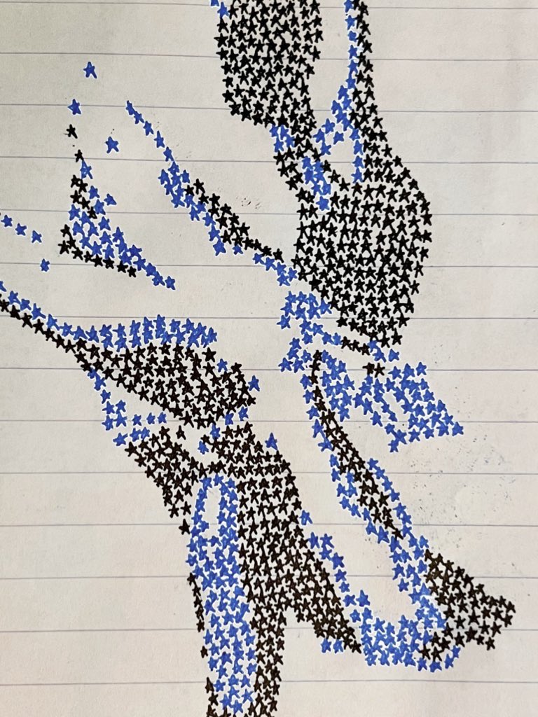 xanderoutthere's tweet photo. over 1000 hand drawn stars later 🖋️ https://t.co/H5EzmLsFs6